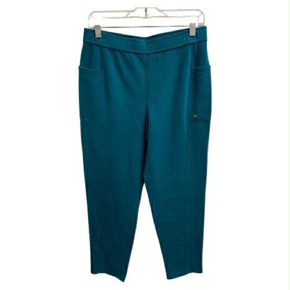 Northern Reflections Deep Teal Cropped Pants Size S - Picture 1 of 1